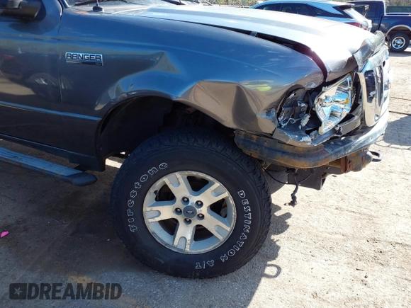 2006 Ford Ranger XLT with VIN 1FTZR45E76PA45591, listed as a IAAI auction lot 41973646 with 185,089 mi miles. Bid and sale history available at carsss.com. Image 6.