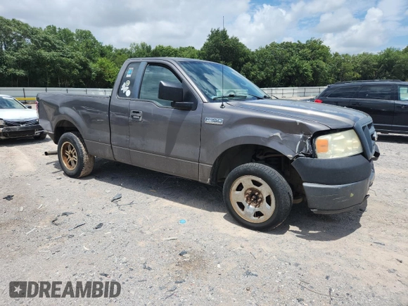 2008 Ford F-150 XL with VIN 1FTRF12258KD26354, listed as a Copart auction lot 63392735 with 182,125 mi miles and Clean title. Bid and sale history available at DreamBid. Image 4.