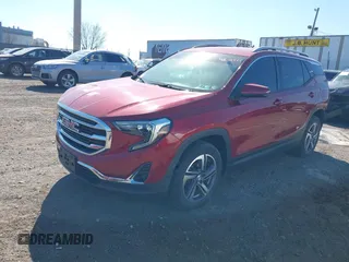 2019 GMC Terrain SLT with VIN 3GKALVEV3KL361178, listed as a IAAI auction lot 41696922 with 65,523 mi miles. Bid and sale history available at carsss.com. Image 16.