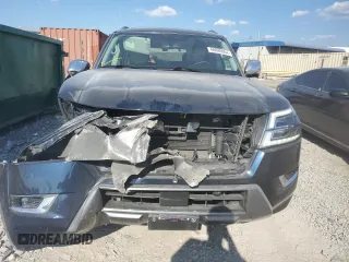 2021 Nissan Armada Platinum with VIN JN8AY2DA0M9373265, listed as a Copart auction lot 68689664 with 57,044 mi miles and Salvage Title. Bid and sale history available at carsss.com. Image 5.
