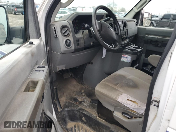 2014 Ford Econoline Cargo Commercial with VIN 1FTNS2EW2EDA25152, listed as a Copart auction lot 85581794 with 301,916 mi miles and Salvage Title. Bid and sale history available at carsss.com. Image 8.