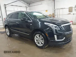2022 Cadillac XT5 FWD Luxury with VIN 1GYKNAR47NZ100356, listed as a IAAI auction lot 42393314 with 91,492 mi miles and . Bid and sale history available at DreamBid. Image 1.