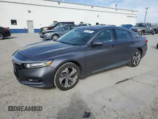 2018 Honda Accord EX-L z VIN 1HGCV1F50JA152896, wystawiony jako Copart lot #54374375 z przebiegiem 88 564 mil mil oraz Szkoda całkowita • Salvage title. Historia ofert i sprzedaży dostępna na DreamBid. Obrazek 1.