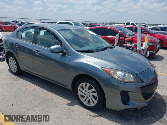2012 Mazda 3 i Touring z VIN JM1BL1V77C1691182, wystawiony jako IAAI lot #42420310 z przebiegiem 73 099 mil mil oraz . Historia ofert i sprzedaży dostępna na DreamBid. Obrazek 1.