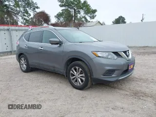 2016 Nissan Rogue SV with VIN 5N1AT2MT5GC889832, listed as a IAAI auction lot 41531956 with 127,258 mi miles. Bid and sale history available at carsss.com. Image 1.