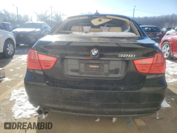2011 BMW 3 Series 328i xDrive with VIN WBAPK5G59BNN31157, listed as a Copart auction lot 46153605 with 123,652 mi miles and Salvage Title. Bid and sale history available at carsss.com. Image 6.