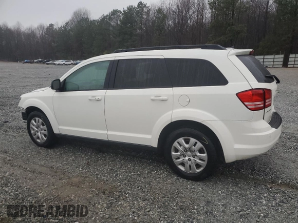 2020 Dodge Journey SE Value with VIN 3C4PDCABXLT194774, listed as a Copart auction lot 44441005 with 64,078 mi miles and Salvage Title. Bid and sale history available at DreamBid. Image 2.