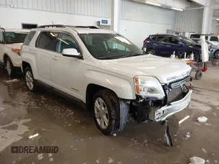 2017 GMC Terrain SLE z VIN 2GKFLNE38H6302791, wystawiony jako IAAI lot #41301438 z przebiegiem 97 255 mil mil oraz . Historia ofert i sprzedaży dostępna na DreamBid. Obrazek 1.