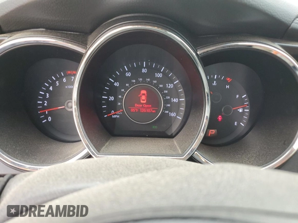 2013 Kia Optima EX with VIN 5XXGN4A79DG130785, listed as a Copart auction lot 54903295 with 125,107 mi miles and Clean title. Bid and sale history available at DreamBid. Image 9.