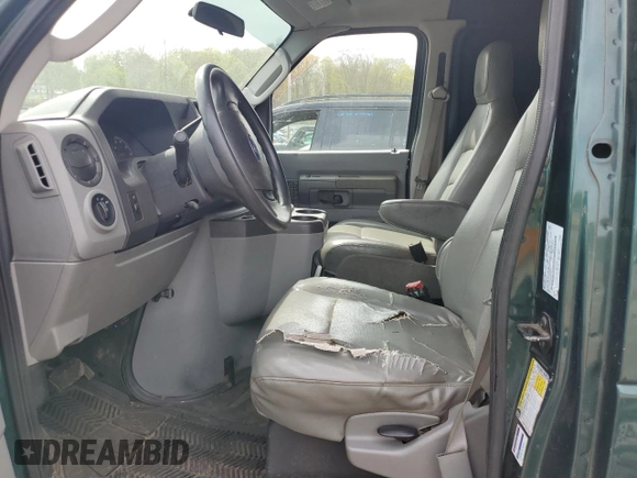 2009 Ford Econoline Cargo with VIN 1FTNE24W99DA62181, listed as a Copart auction lot 54675985 with 169,229 mi miles and Clean Title. Bid and sale history available at carsss.com. Image 7.