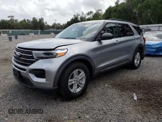 2021 Ford Explorer XLT z VIN 1FMSK7DHXMGB57734, wystawiony jako Copart lot #59848085 z przebiegiem 75 041 mil mil oraz Szkoda całkowita • Salvage title. Historia ofert i sprzedaży dostępna na DreamBid. Obrazek 1.