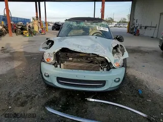 2012 MINI Cooper Convertible with VIN WMWZN3C59CT135351, listed as a Copart auction lot 86711044 with 93,515 mi miles and Non Repairable. Bid and sale history available at carsss.com. Image 14.
