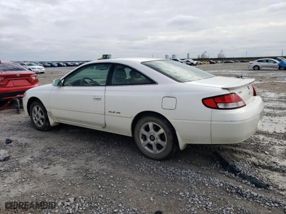2000 Toyota Camry Solara SE with VIN 2T1CF28P0YC356037, listed as a Copart auction lot 86887964 with 264,132 mi miles and Salvage Title. Bid and sale history available at carsss.com. Image 2.
