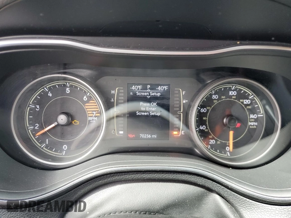2019 Jeep Cherokee Latitude with VIN 1C4PJLCB3KD262553, listed as a Copart auction lot 58127155 with 70,236 mi miles and Salvage title. Bid and sale history available at DreamBid. Image 9.