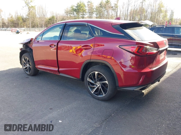 2017 Lexus RX with VIN 2T2BZMCA4HC100934, listed as a IAAI auction lot 41988990 with 78,836 mi miles. Bid and sale history available at carsss.com. Image 3.