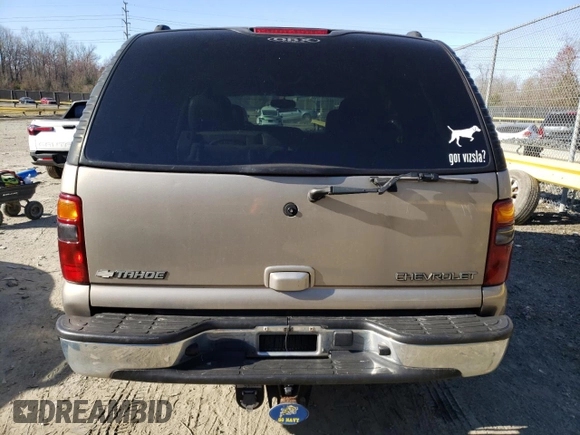 2003 Chevrolet Tahoe LT with VIN 1GNEK13Z83R116540, listed as a Copart auction lot 49790115 with 242,686 mi miles and Non Repairable. Bid and sale history available at carsss.com. Image 6.