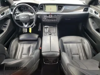 2018 Genesis G80 Sport with VIN KMHGN4JB5JU268376, listed as a Copart auction lot 44997965 with 32,790 mi miles and Salvage Title. Bid and sale history available at DreamBid. Image 8.
