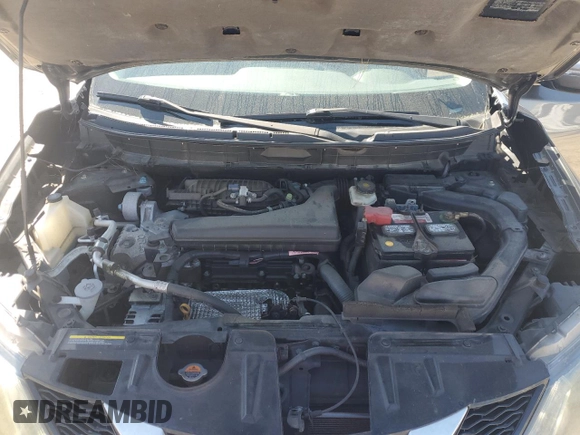 2014 Nissan Rogue SV with VIN 5N1AT2MT3EC849746, listed as a Copart auction lot 48716175 with 184,828 mi miles and Salvage Title. Bid and sale history available at DreamBid. Image 14.