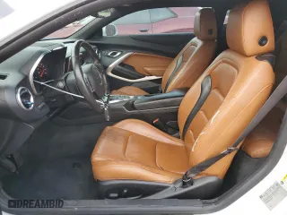 2016 Chevrolet Camaro 2LT with VIN 1G1FD1RSXG0129424, listed as a Copart auction lot 86807184 with 108,442 mi miles and Salvage Title. Bid and sale history available at carsss.com. Image 7.