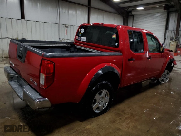 2008 Nissan Frontier SE with VIN 1N6AD07W58C434196, listed as a Copart auction lot 50884045 with 183,454 mi miles and Salvage title. Bid and sale history available at DreamBid. Image 3.