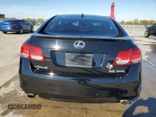 2008 Lexus GS 350 with VIN JTHBE96S680042948, listed as a Copart auction lot 82522794 with 17,857 mi miles and Salvage Title. Bid and sale history available at carsss.com. Image 6.