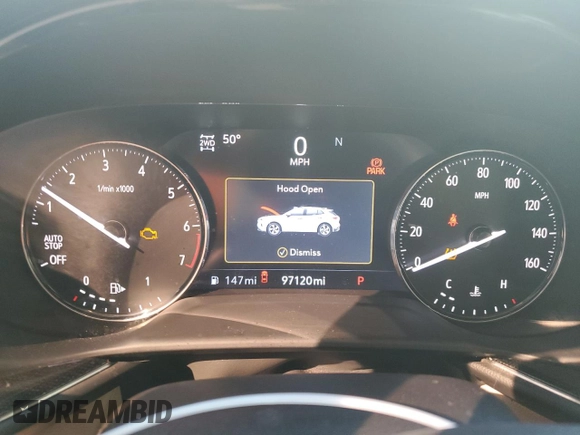 2022 Buick Envision Essence with VIN LRBFZPR47ND031386, listed as a Copart auction lot 48136765 with 97,120 mi miles and Salvage Title. Bid and sale history available at carsss.com. Image 9.