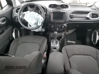 2021 Jeep Renegade Upland Edition with VIN ZACNJDAB7MPM23004, listed as a Copart auction lot 45099195 with 0 mi miles and Salvage Title. Bid and sale history available at carsss.com. Image 8.
