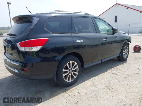 2014 Nissan Pathfinder Platinum with VIN 5N1AR2MM2EC687146, listed as a IAAI auction lot 42079494 with 84,809 mi miles and . Bid and sale history available at carsss.com. Image 4.
