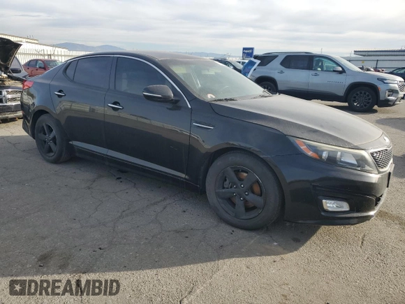 2015 Kia Optima LX with VIN 5XXGM4A77FG366888, listed as a Copart auction lot 85322214 with 154,465 mi miles and Clean title. Bid and sale history available at DreamBid. Image 4.