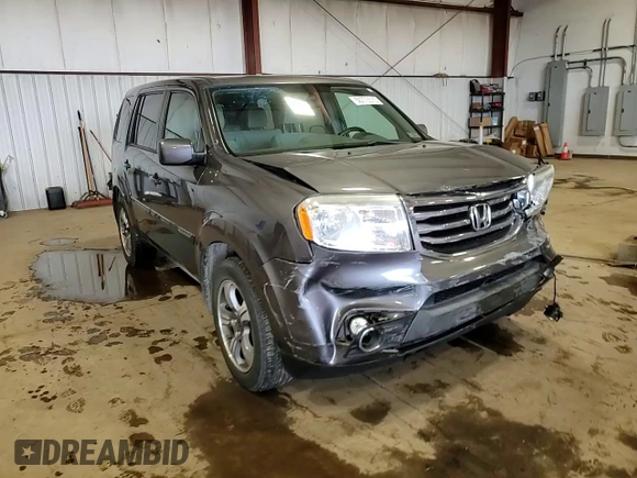 2015 Honda Pilot SE with VIN 5FNYF4H3XFB077301, listed as a Copart auction lot 50770575 with 90,373 mi miles and Salvage Title. Bid and sale history available at DreamBid. Image 14.