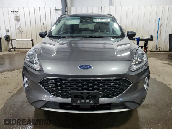 2021 Ford Escape SEL Hybrid with VIN 1FMCU9CZ5MUA11764, listed as a Copart auction lot 43969335 with 46,449 mi miles and Salvage title. Bid and sale history available at DreamBid. Image 5.