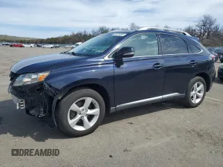 2010 Lexus RX 350 with VIN 2T2BK1BAXAC021813, listed as a Copart auction lot 52675365 with 221,947 mi miles and Salvage Title. Bid and sale history available at DreamBid. Image 1.