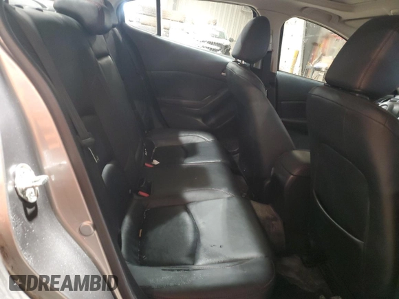 2015 Mazda 3 i Grand Touring with VIN JM1BM1W77F1256002, listed as a Copart auction lot 46062915 with 139,925 mi miles and Salvage Title. Bid and sale history available at DreamBid. Image 10.