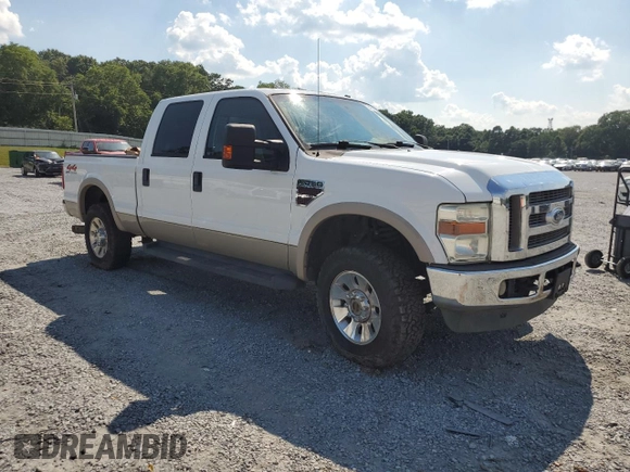 2008 Ford F-250 XL with VIN 1FTSW21R98EC72965, listed as a Copart auction lot 64059805 with 137,182 mi miles and Clean title. Bid and sale history available at DreamBid. Image 4.