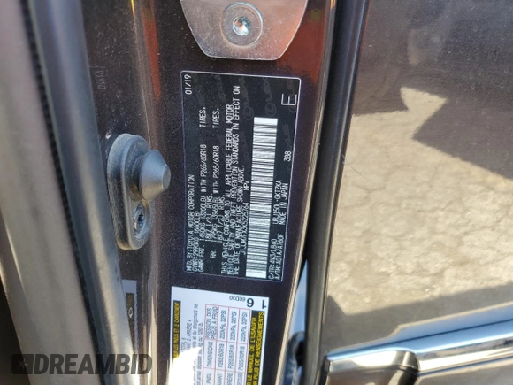 2019 Lexus GX 460 Luxury with VIN JTJJM7FX3K5225764, listed as a Copart auction lot 57110254 with 59,150 mi miles and Salvage title. Bid and sale history available at DreamBid. Image 15.