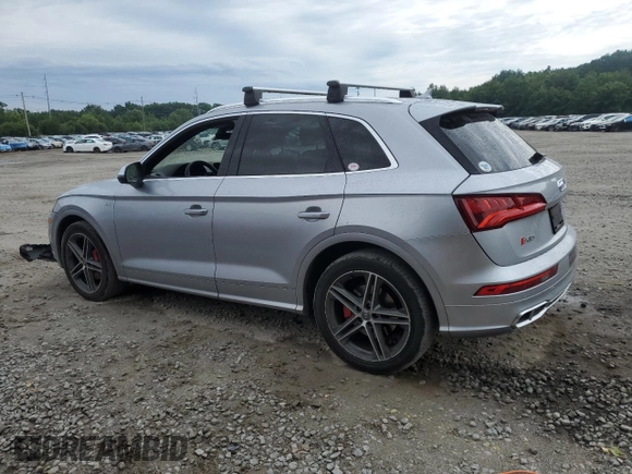 2018 Audi SQ5 Prestige with VIN WA1C4AFY1J2072006, listed as a Copart auction lot 58429414 with 87,450 mi miles and Salvage Title. Bid and sale history available at DreamBid. Image 2.
