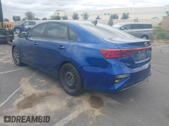 2019 Kia Forte S with VIN 3KPF34AD8KE022803, listed as a IAAI auction lot 41804321 with 80,456 mi miles. Bid and sale history available at carsss.com. Image 3.