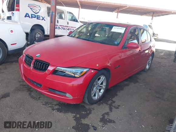 2008 BMW 3 Series 328i z VIN WBAVA33578KX85268, wystawiony jako IAAI lot #42583963 z przebiegiem 186 519 mil mil oraz . Historia ofert i sprzedaży dostępna na DreamBid. Obrazek 18.