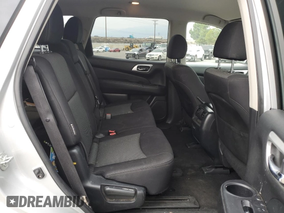 2019 Nissan Pathfinder S with VIN 5N1DR2MN6KC640753, listed as a Copart auction lot 43388025 with 79,881 mi miles and Salvage Title. Bid and sale history available at DreamBid. Image 11.
