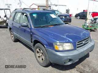 2003 Subaru Forester X with VIN JF1SG63683H708550, listed as a IAAI auction lot 42774386 with 235,032 mi miles and . Bid and sale history available at DreamBid. Image 6.