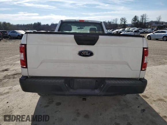 2018 Ford F-150 XL with VIN 1FTMF1CB8JKF26076, listed as a Copart auction lot 42238285 with 149,617 mi miles and Salvage Title. Bid and sale history available at carsss.com. Image 6.