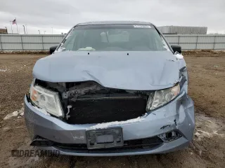 2013 Honda Odyssey EX-L with VIN 5FNRL5H61DB026098, listed as a Copart auction lot 51794625 with 124,471 mi miles and Salvage Title. Bid and sale history available at carsss.com. Image 5.