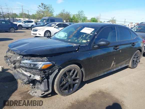 2022 Honda Civic Sport z VIN 2HGFE2F56NH606823, wystawiony jako IAAI lot #42140890 z przebiegiem 43 465 mil mil oraz . Historia ofert i sprzedaży dostępna na DreamBid. Obrazek 17.