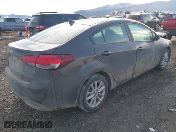 2017 Kia Forte LX with VIN 3KPFL4A78HE022030, listed as a IAAI auction lot 41129136 with 115,820 mi miles. Bid and sale history available at carsss.com. Image 4.