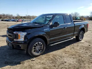 2018 Ford F-150 XL z VIN 1FTFX1EG1JKE75017, wystawiony jako Copart lot #50302785 z przebiegiem 83 468 mil mil oraz Szkoda całkowita • Salvage title. Historia ofert i sprzedaży dostępna na DreamBid. Obrazek 1.