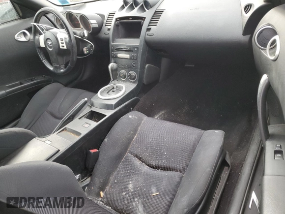2004 Nissan 350Z Touring with VIN JN1AZ34D84T162054, listed as a Copart auction lot 88550725 with 116,152 mi miles and Salvage Title. Bid and sale history available at carsss.com. Image 8.