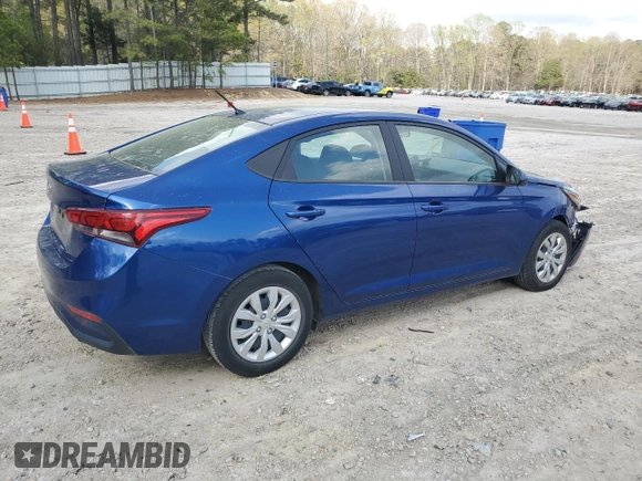 2021 Hyundai Accent SE with VIN 3KPC24A60ME136966, listed as a Copart auction lot 51569945 with 63,906 mi miles and Salvage Title. Bid and sale history available at carsss.com. Image 3.