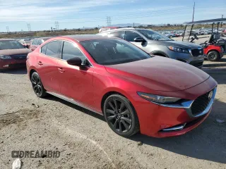 2021 Mazda 3 2.5 Turbo with VIN JM1BPBAY3M1313001, listed as a Copart auction lot 84344604 with 35,734 mi miles and Salvage Title. Bid and sale history available at DreamBid. Image 4.