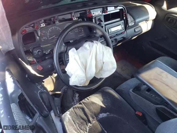1998 Dodge Dakota SLT with VIN 1B7GL22X7WS736667, listed as a Copart auction lot 88016395 with 0 mi miles and Salvage Title. Bid and sale history available at carsss.com. Image 8.