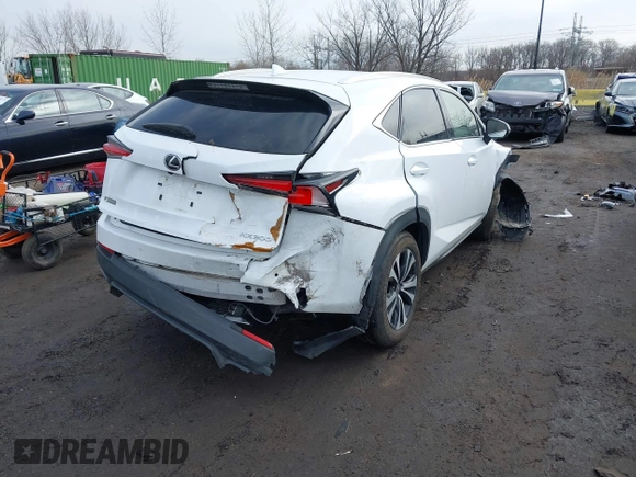 2019 Lexus NX 300 with VIN JTJBARBZ2K2186862, listed as a IAAI auction lot 41867777 with 41,872 mi miles and . Bid and sale history available at DreamBid. Image 4.